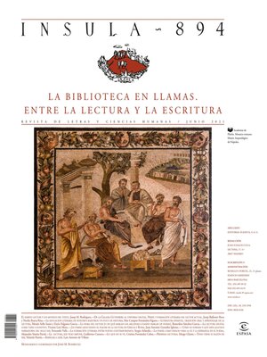 cover image of La biblioteca en llamas. Entre la lectura y la escritura (Ínsula n° 894)